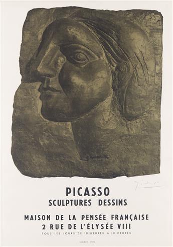 PABLO PICASSO Troisième Affiche Vallauris.